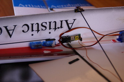 Empfänger und Servos
