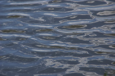 Wellenspiel im Wasser