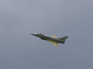 X31 im Vorbeiflug