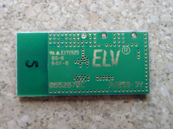 RX868-3V Modul von hinten